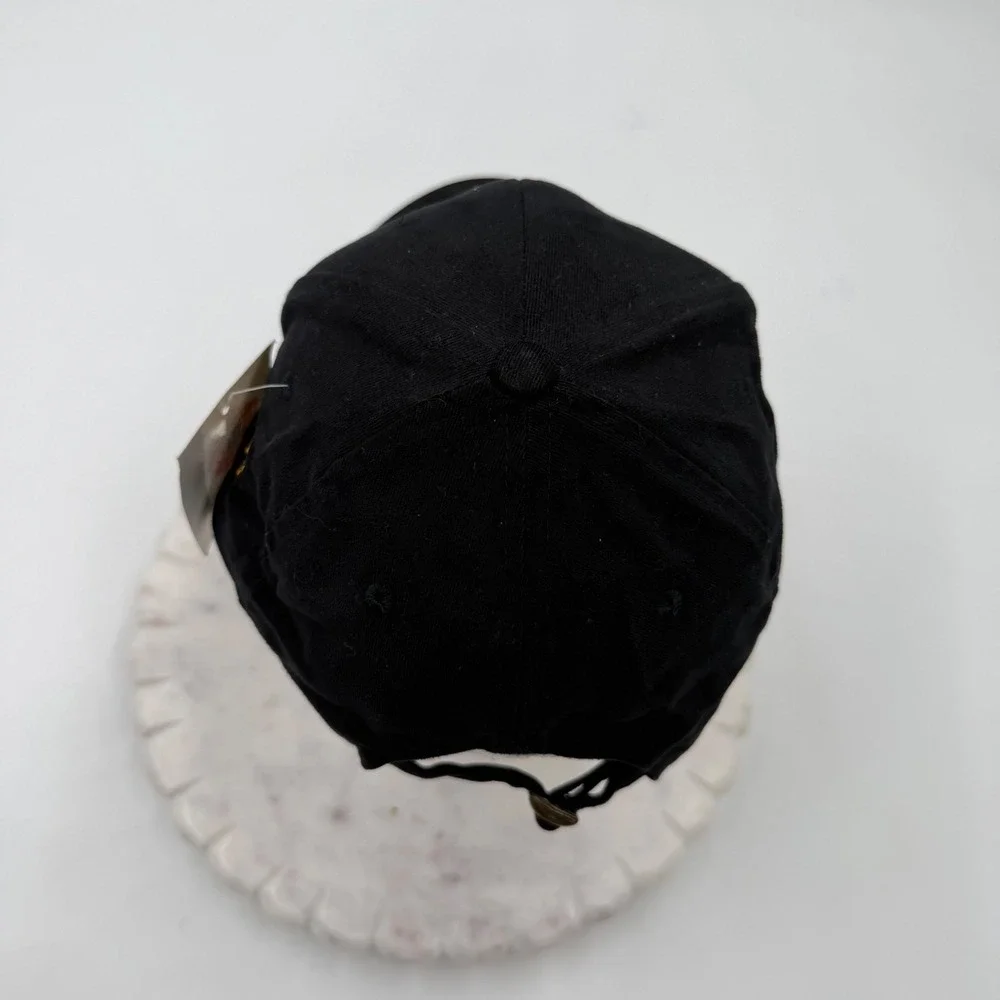 Iowa Hawkeyes FedEx Orange Bowl 2003 Hat Mens Black Cotton Adjustable Strapback